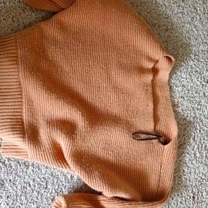 Orange sweater